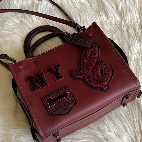 💰SOLD - CG214 - Coach Rogue 25 with Varsity Patches - Picture 12 of 16